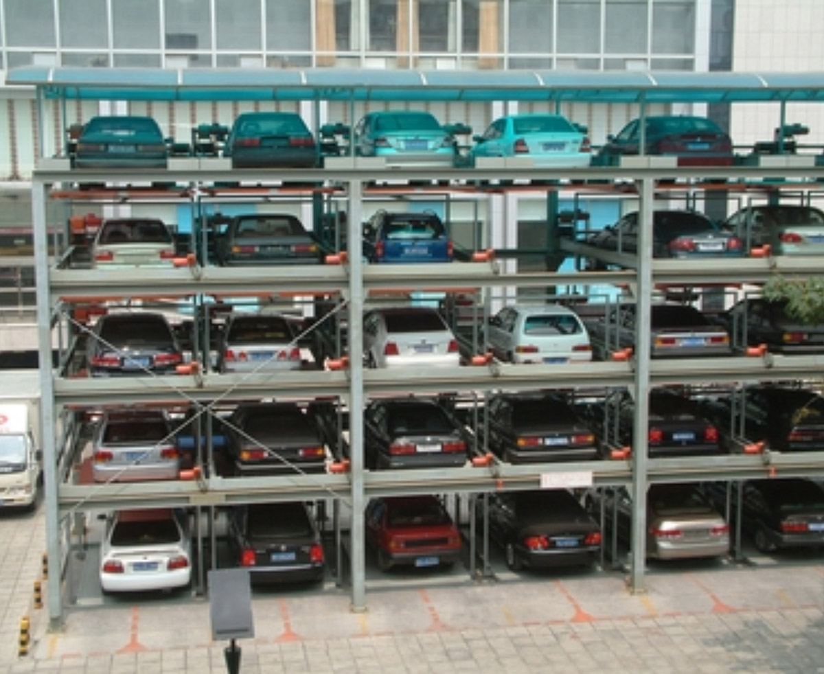 錦屏升降車庫五層升降橫移機械停車