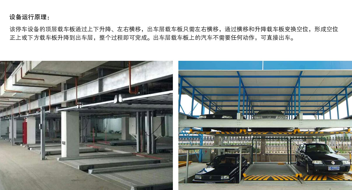 升降車庫08負二正二地坑式PSH4D2四層升降橫移機械立體停車設備運行原理.jpg
